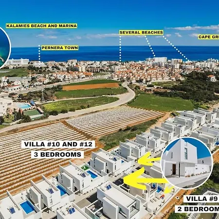 Sunnyvillas 4br New Private Pool In Pernera *