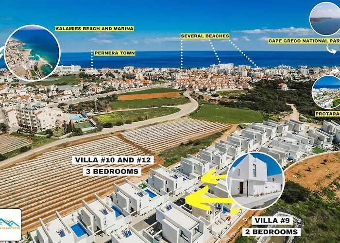 Sunnyvillas 4br New Private Pool In Pernera *